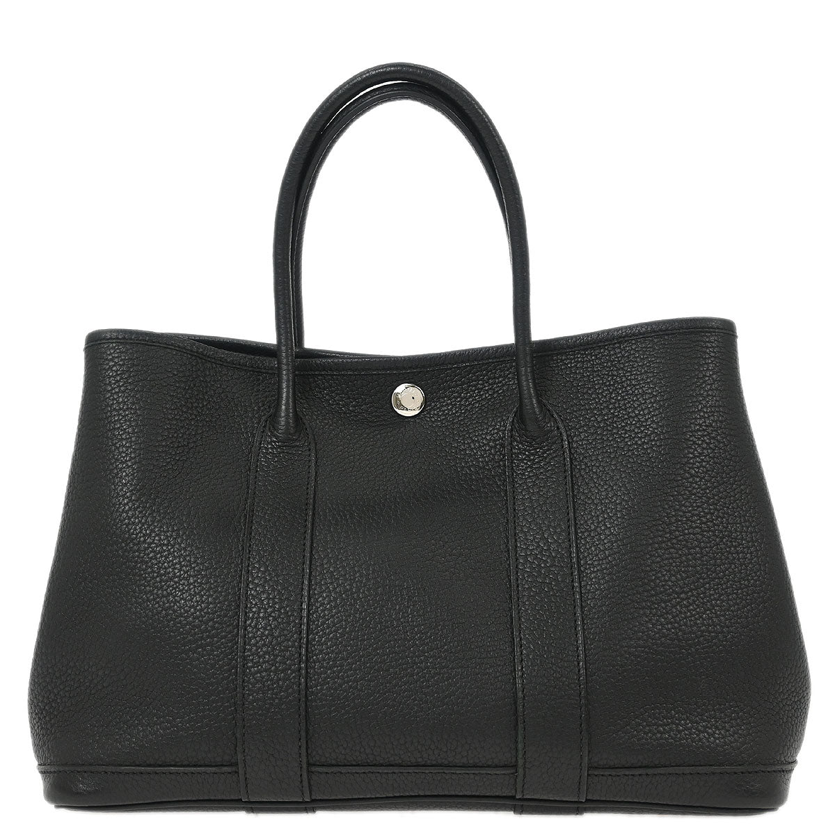 Hermes Black Negonda Garden Party 30 TPM Tote Handbag