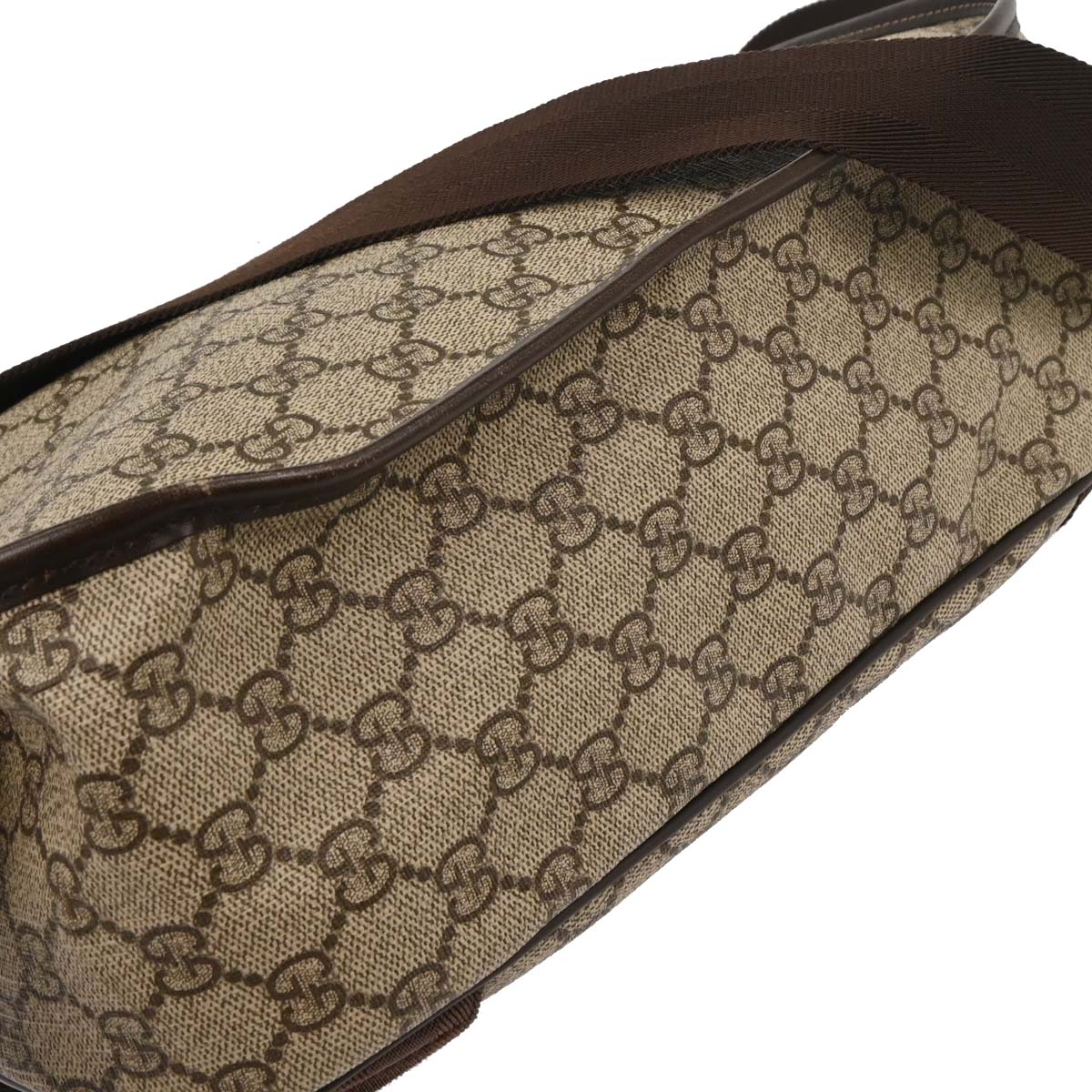 Gucci Brown GG Supreme Messenger Bag