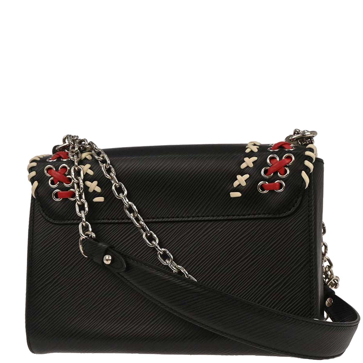 Louis Vuitton Black Epi Twist MM Shoulder Bag M42778