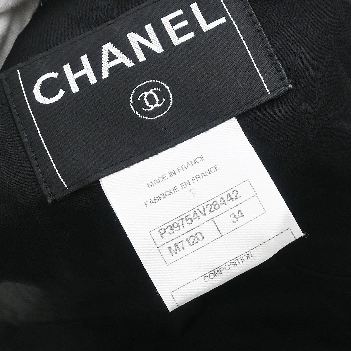 Chanel Single Breasted Collarless Jacket Black #34