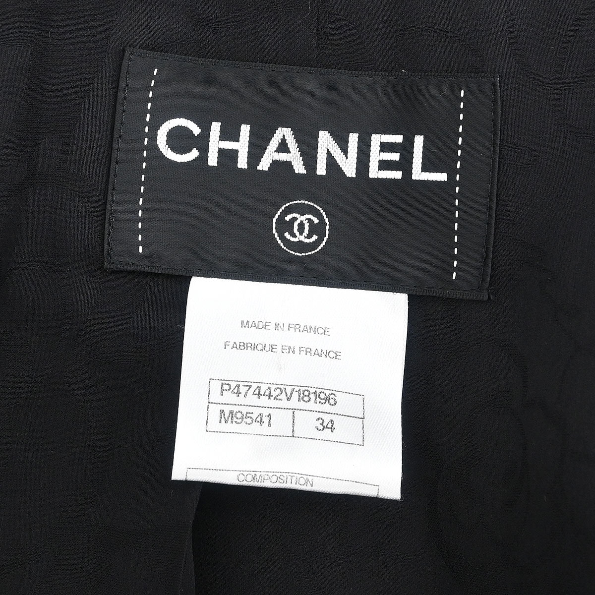 Chanel Jacket Black #34