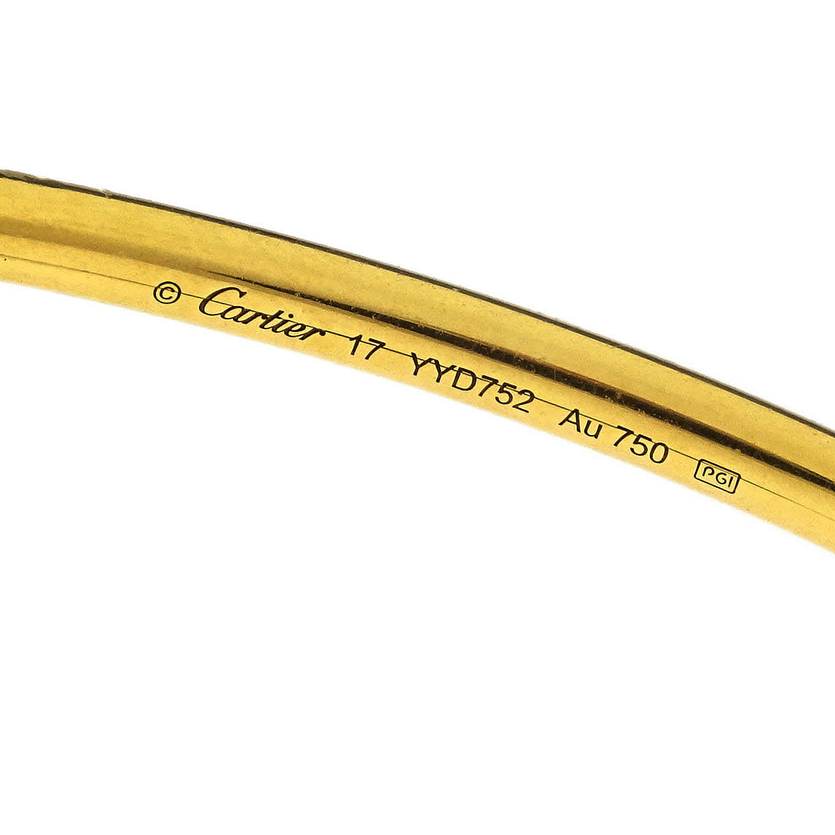 Cartier Juste Un Clou Bracelet #17 Small Model Au750