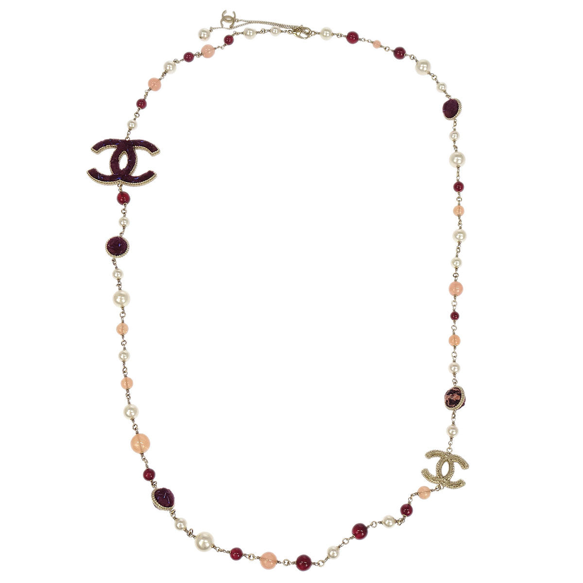 Chanel Chain Necklace Gold B13A