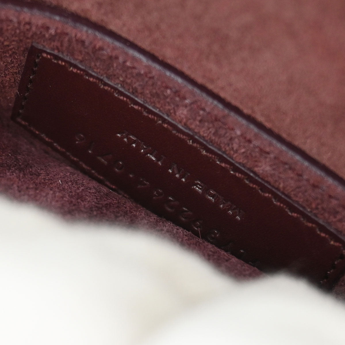 Saint Laurent Bordeaux Leather High School 2way Shoulder Handbag