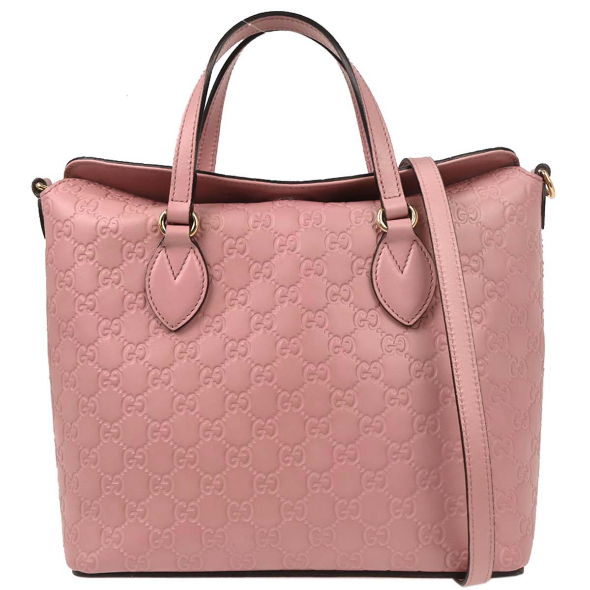 Gucci Pink Guccissima 2way Shoulder Handbag