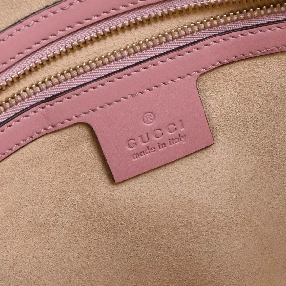 Gucci Pink Guccissima 2way Shoulder Handbag