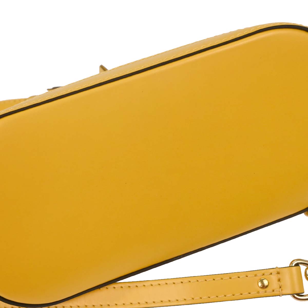 Louis Vuitton Yellow Epi Alma Mini Chain Shoulder Bag M53119