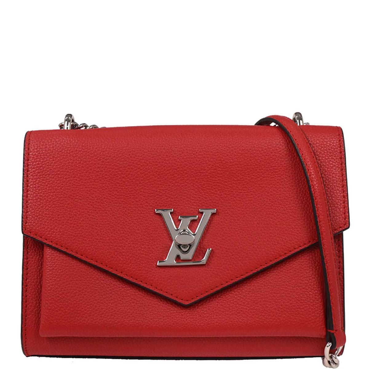 Louis Vuitton Red My Lockme BB Shoulder Bag M51419