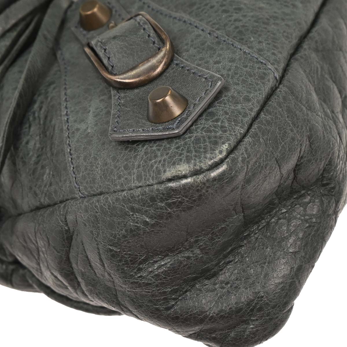 Balenciaga Gray The First 2way Shoulder Handbag
