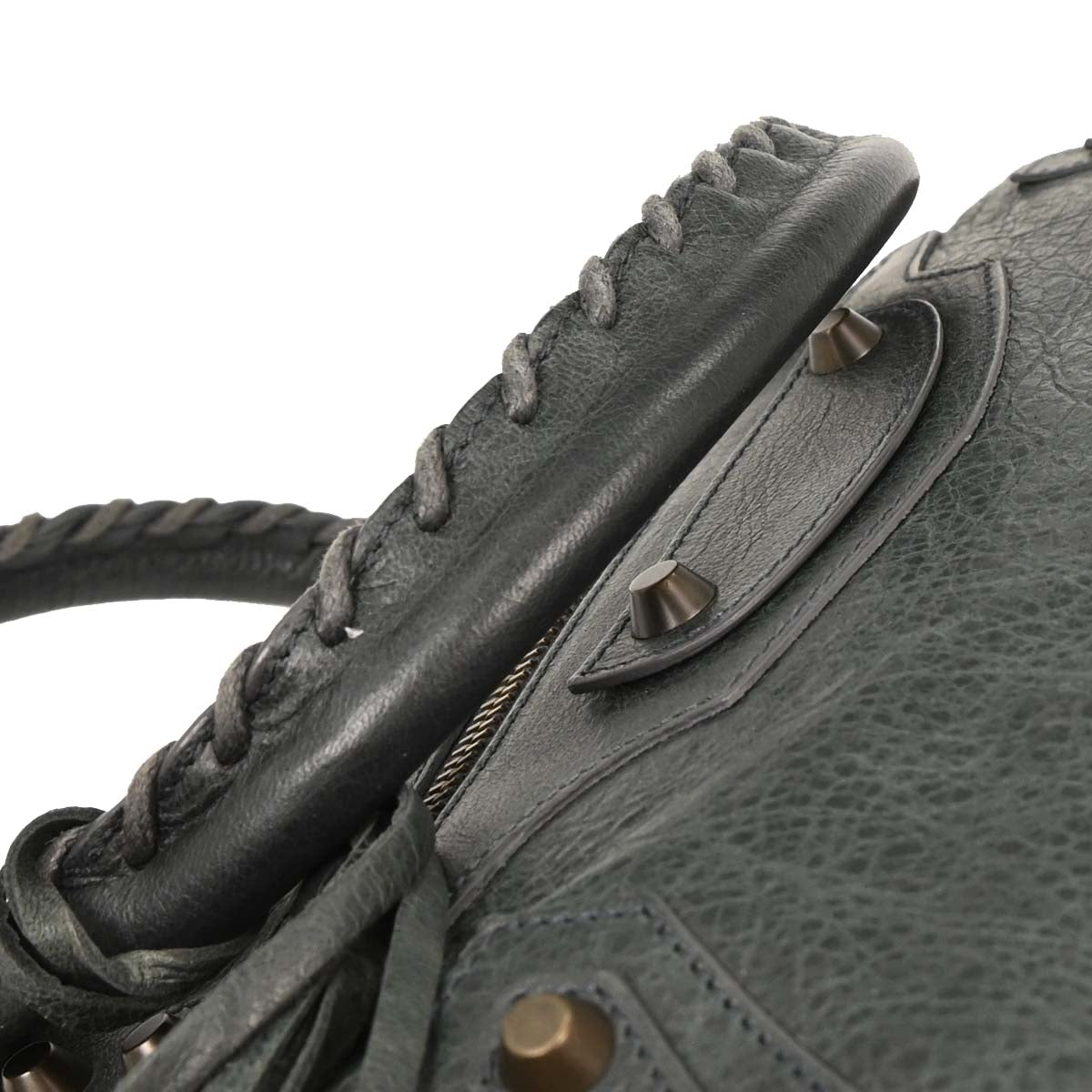 Balenciaga Gray The First 2way Shoulder Handbag