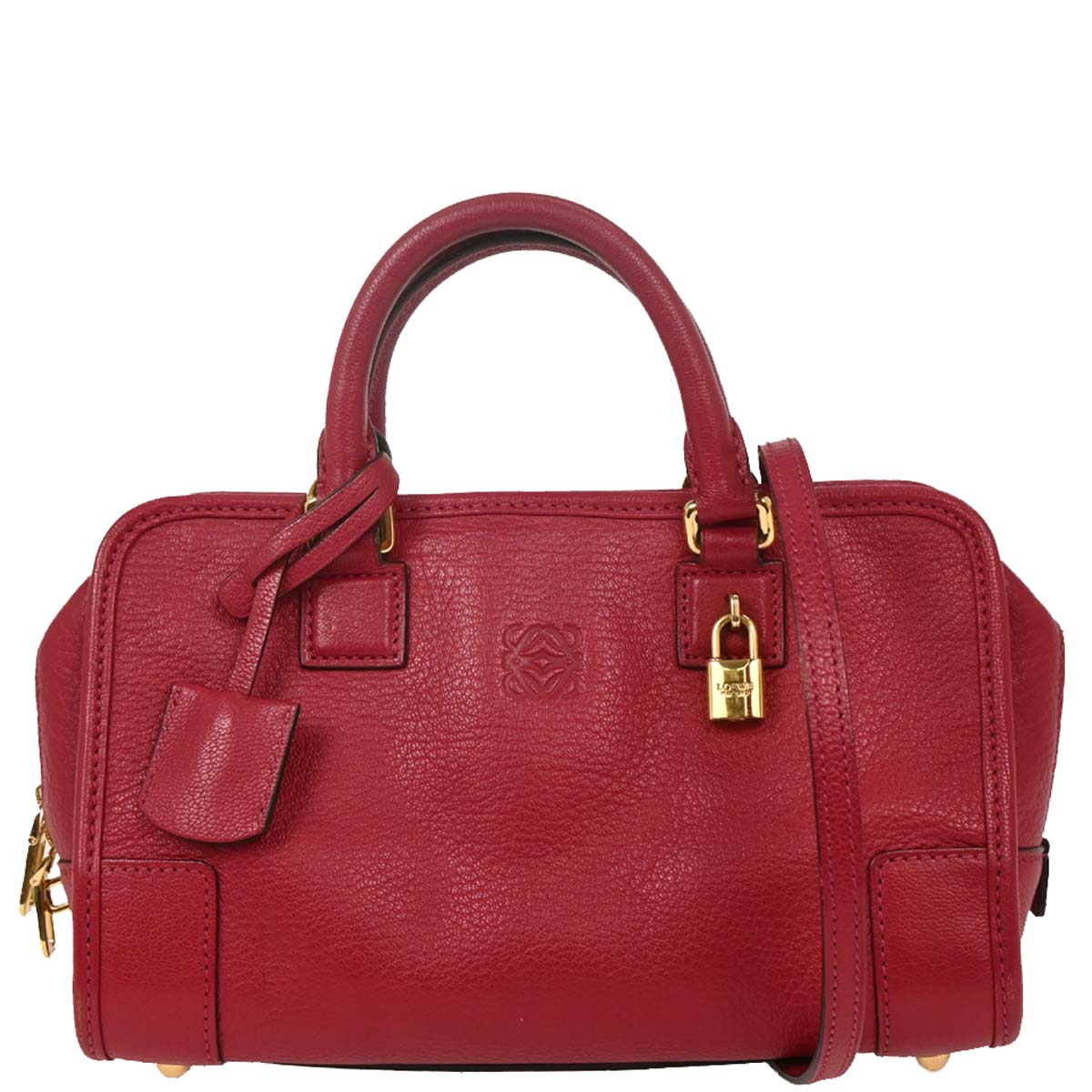 Loewe Red Amazona 23 Handbag