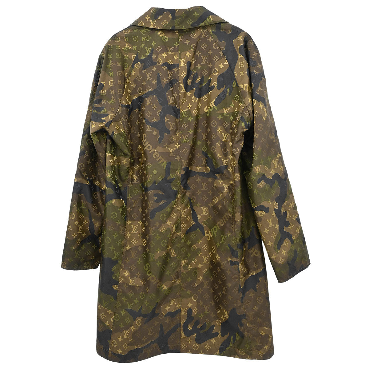 Louis Vuitton Supreme Reversible Coat Monogram Khaki #46