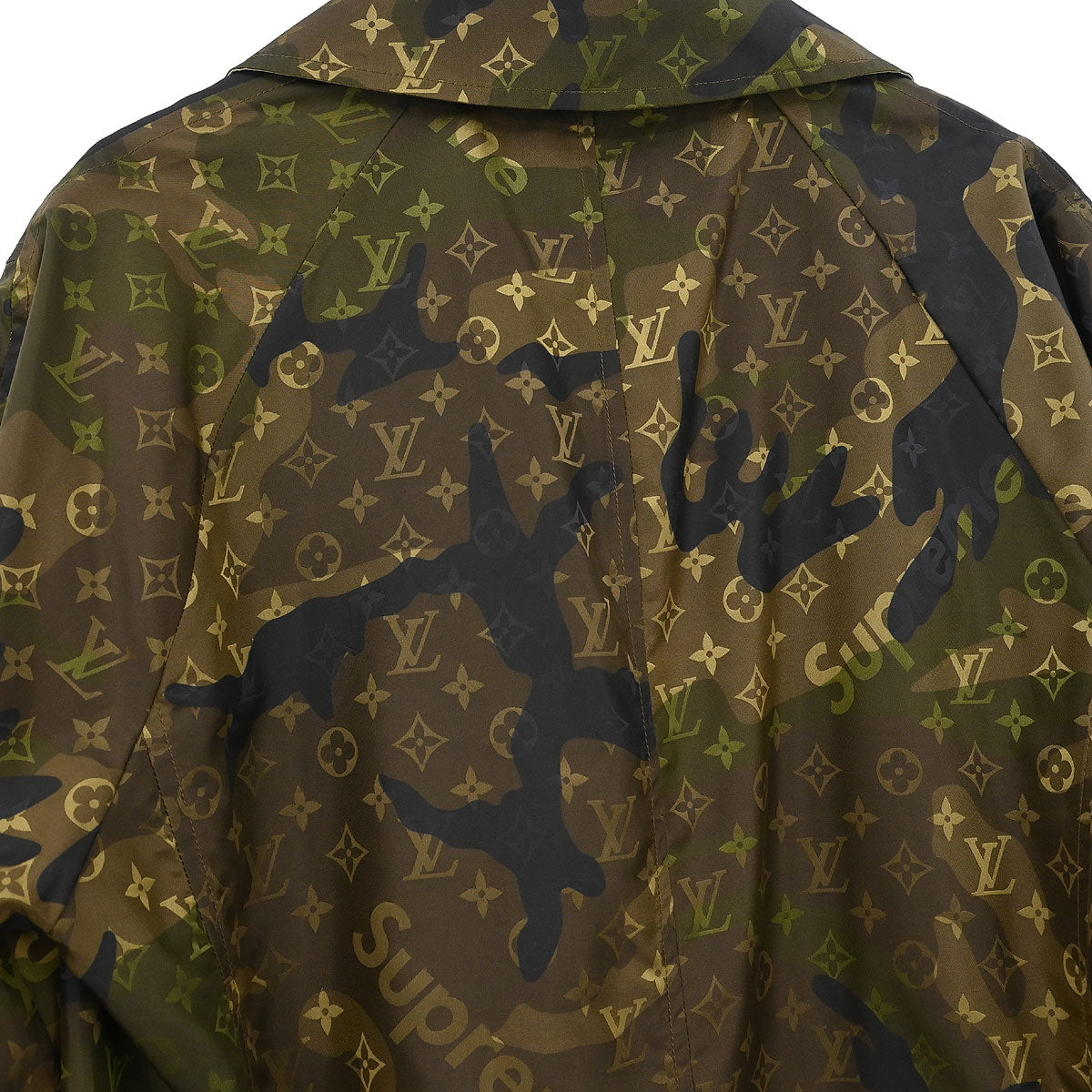 Louis Vuitton Supreme Reversible Coat Monogram Khaki #46