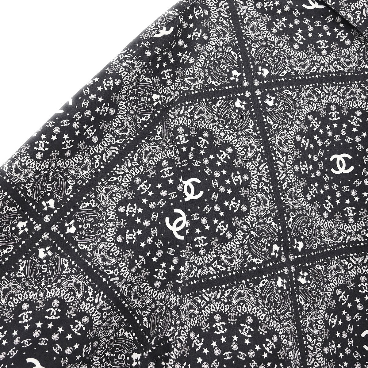 Chanel 2014-2015 Blouse Shirt Black #54