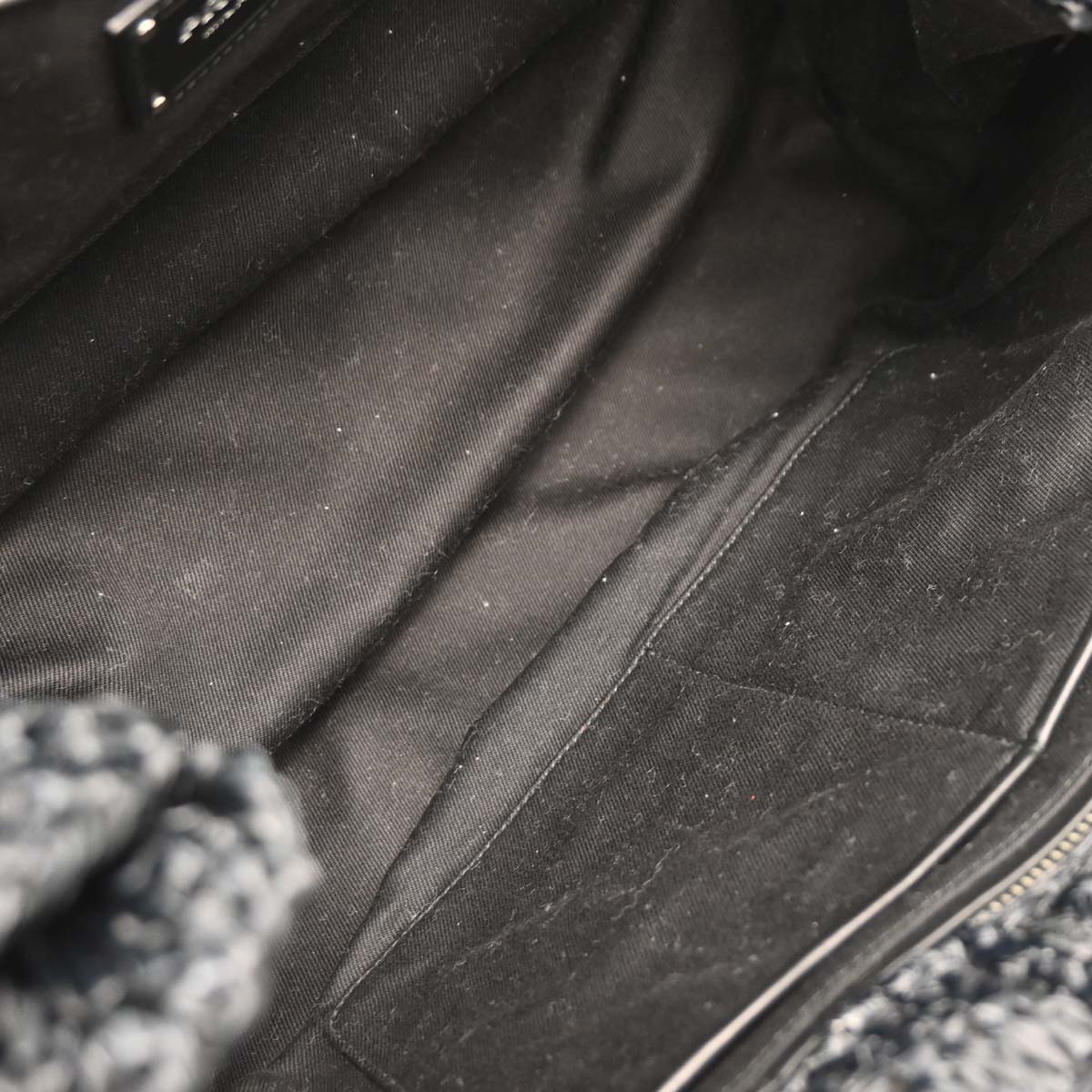 Prada Black Raffia Canapa Tote Handbag