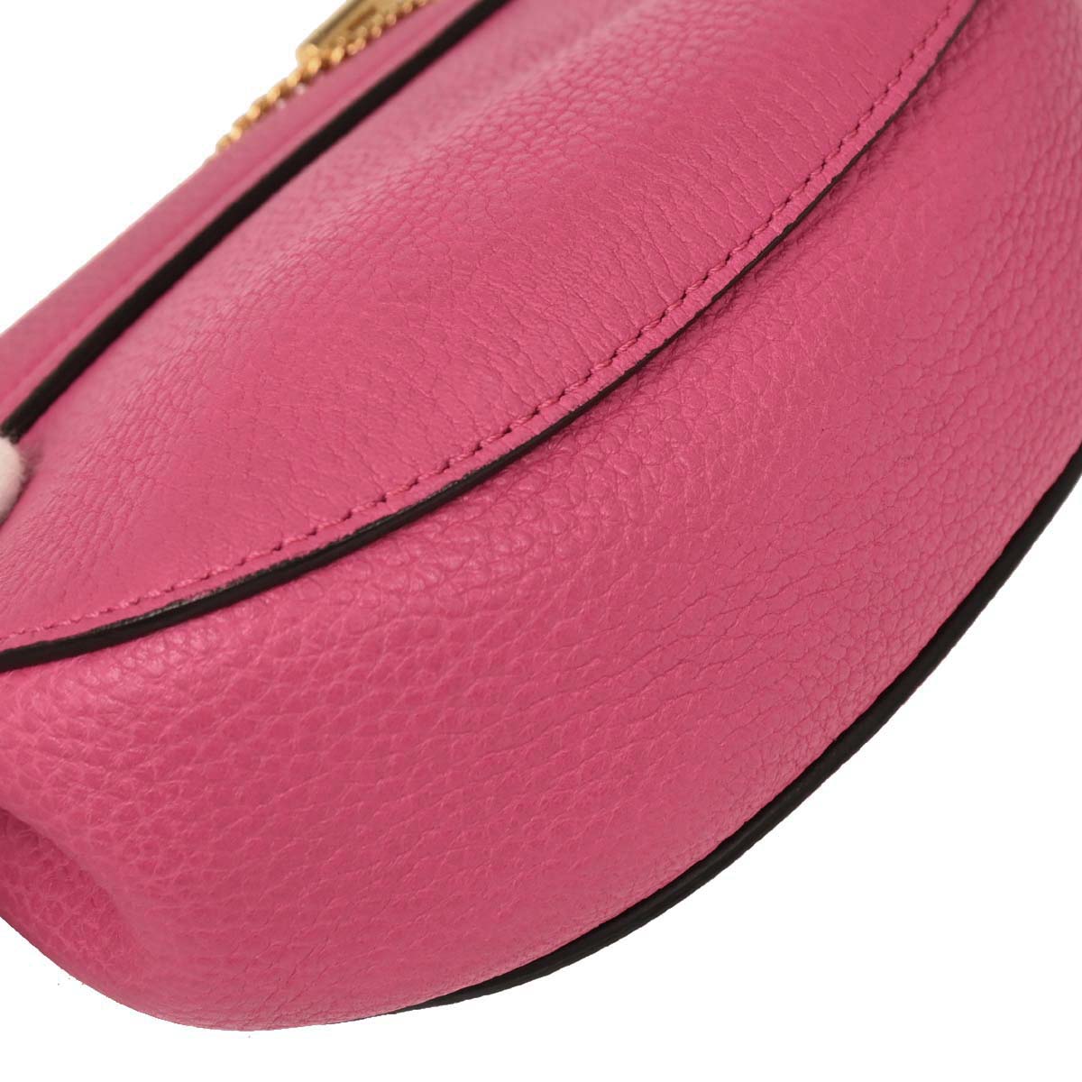 Chloe Pink Leather Drew Shoulder Bag