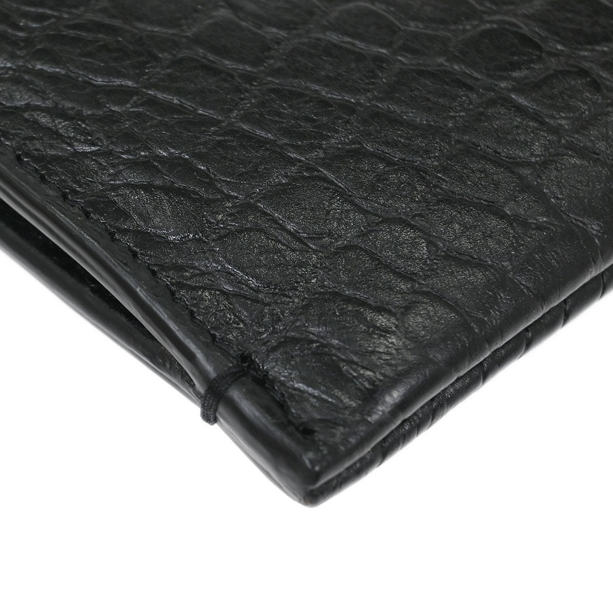 Saint Laurent * Black Leather Clutch Bag