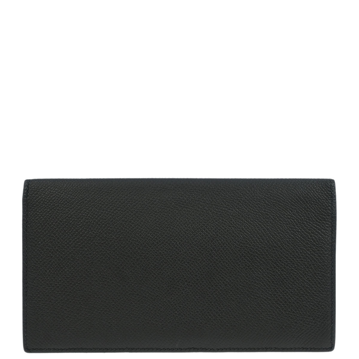 Hermes MC2 Black Epsom Fleming Long Wallet