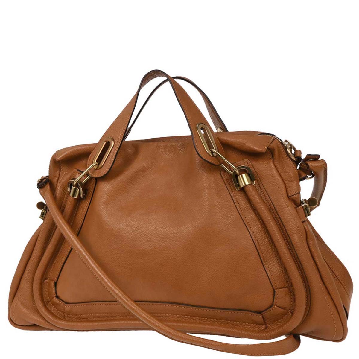 Chloe Brown Paraty 2way Shoulder Handbag