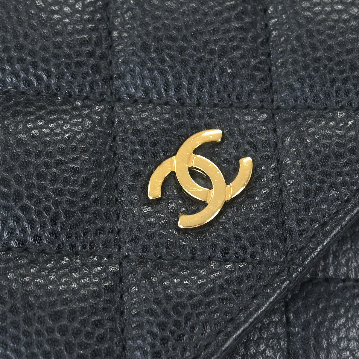 Chanel Black Caviar Classic WOC Wallet On Chain