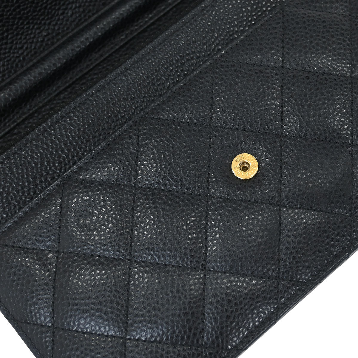 Chanel Black Caviar Classic WOC Wallet On Chain