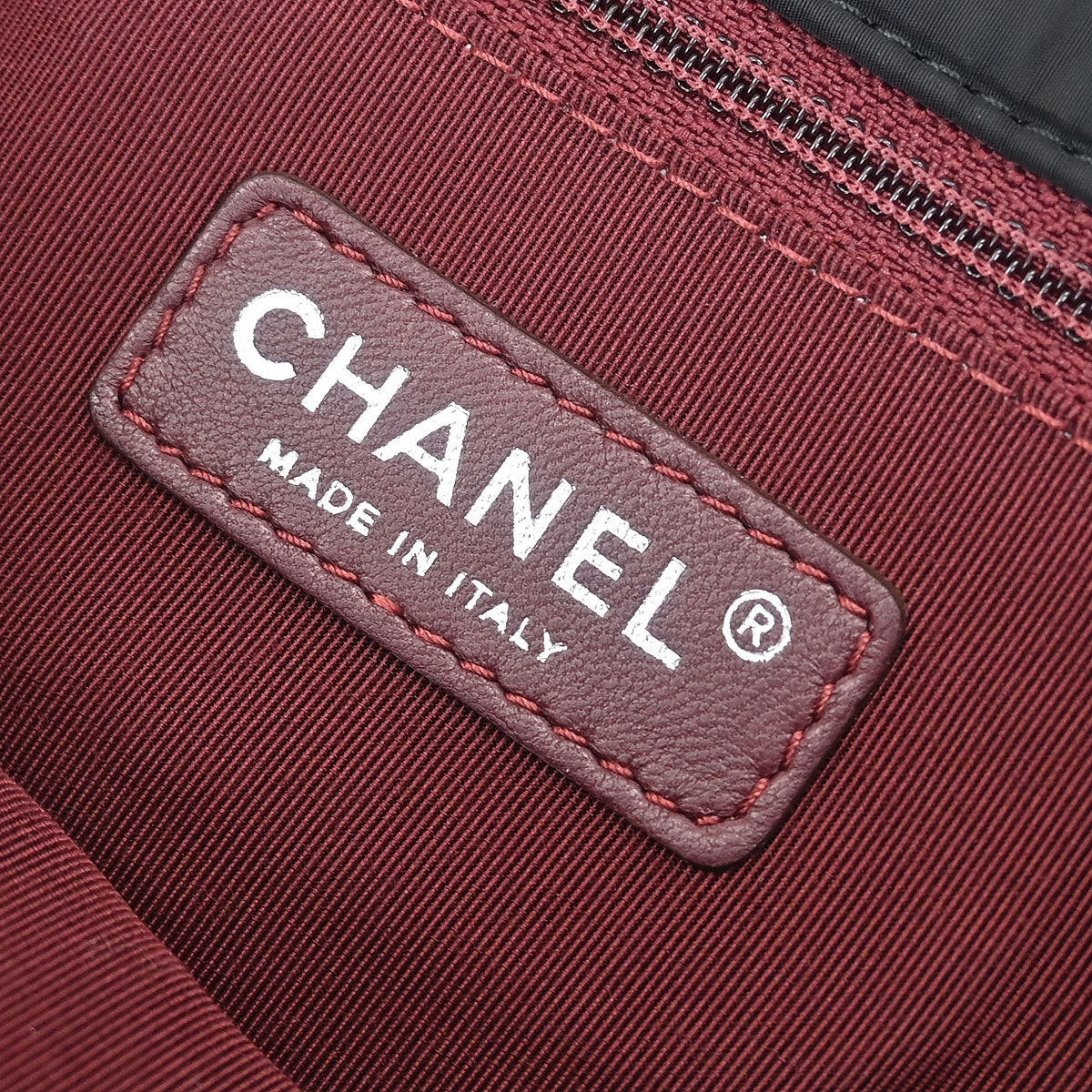 Chanel Black Nylon Paris Byzance Chain Shoulder Bag