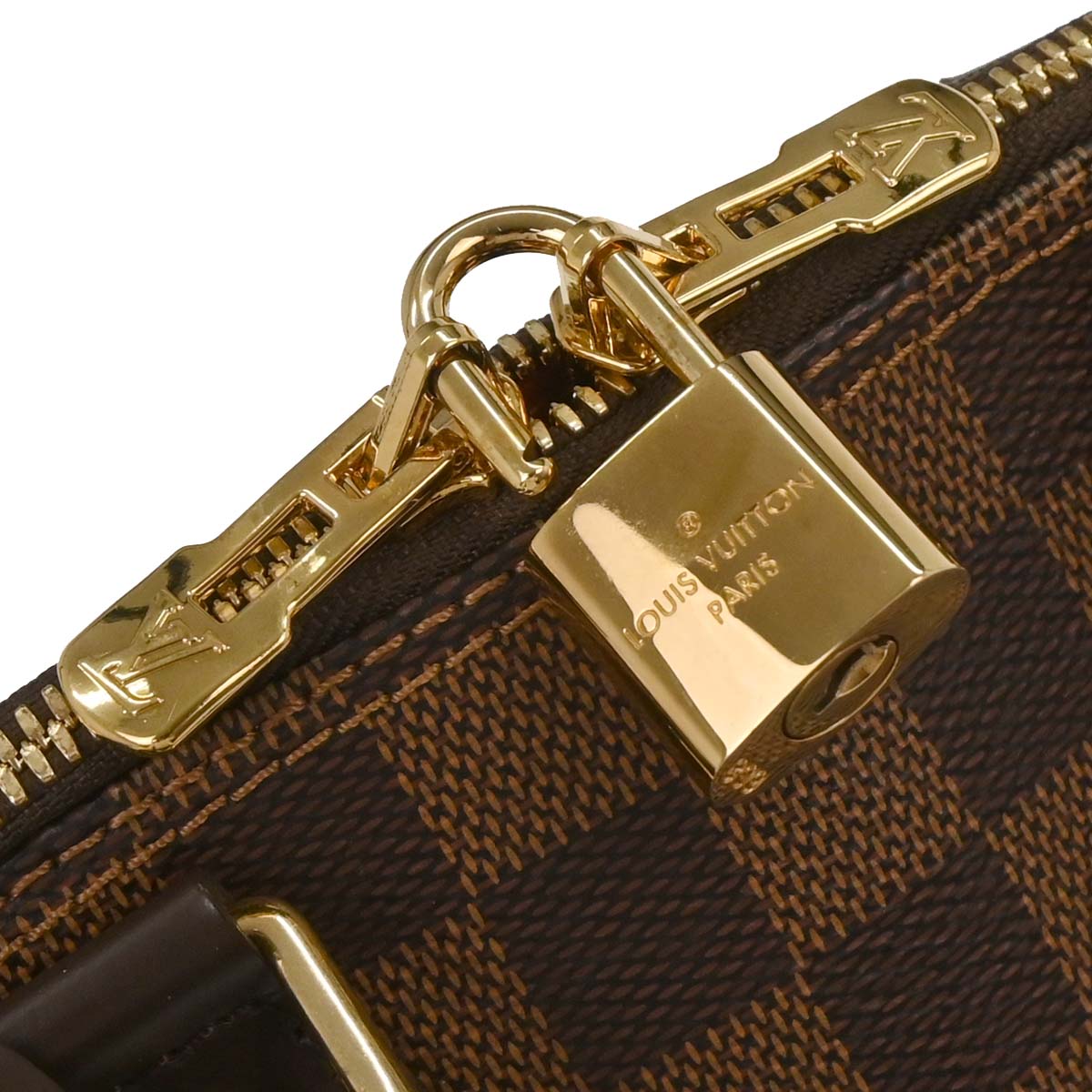 Louis Vuitton Damier Alma BB 2way Shoulder Handbag N41221