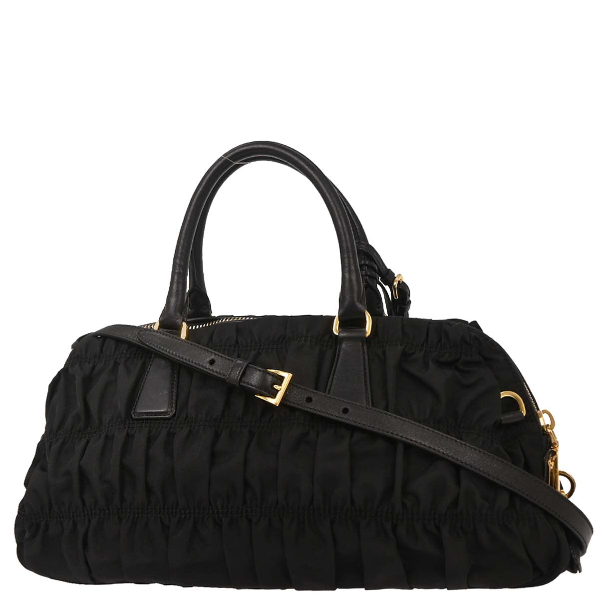 Prada Black Nylon Handbag