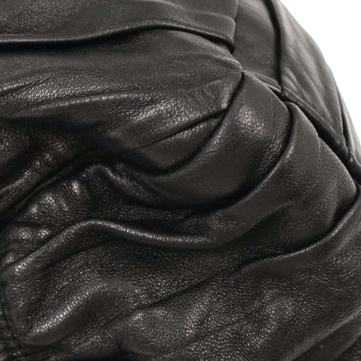 Prada Black Lambskin Handbag