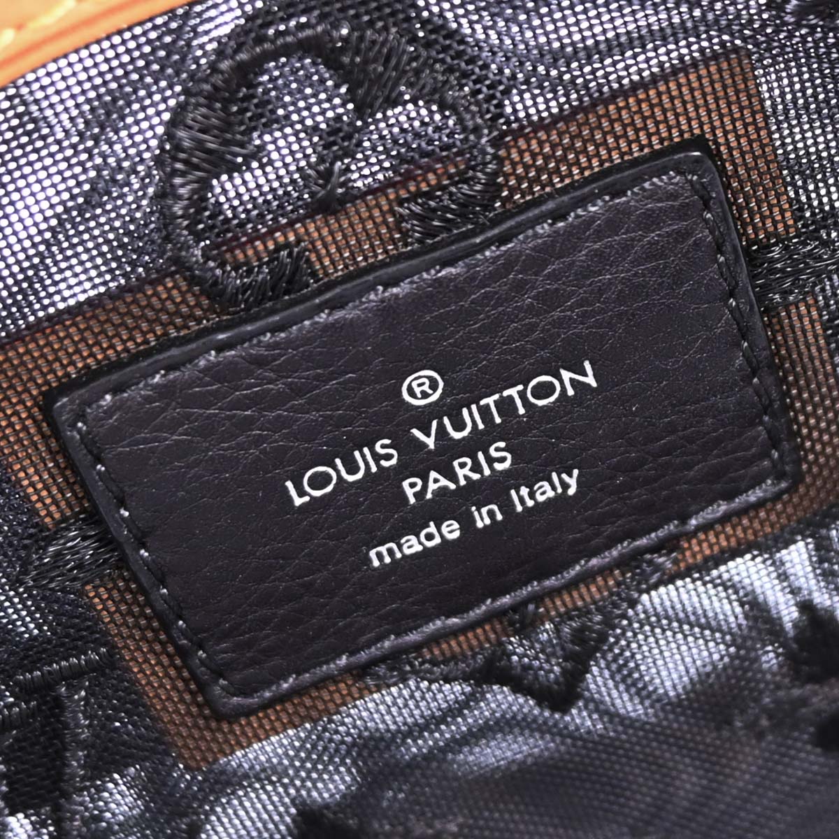 Louis Vuitton Black Monogram Transparent Lockit Handbag M40769