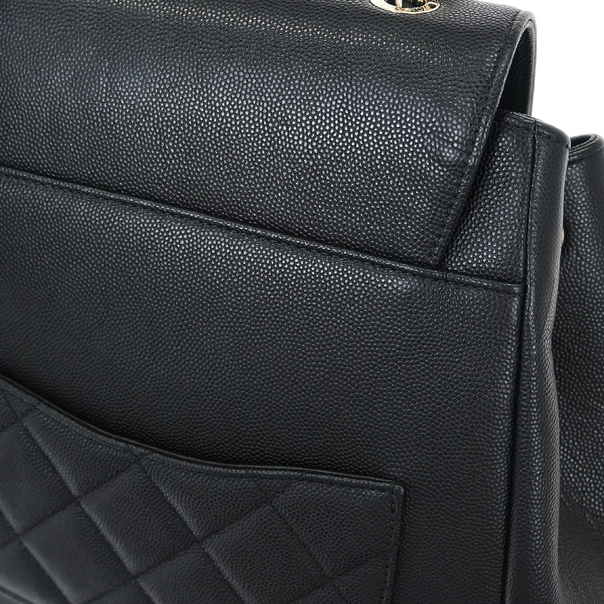 Chanel Black Calfskin Business Affinity Backpack