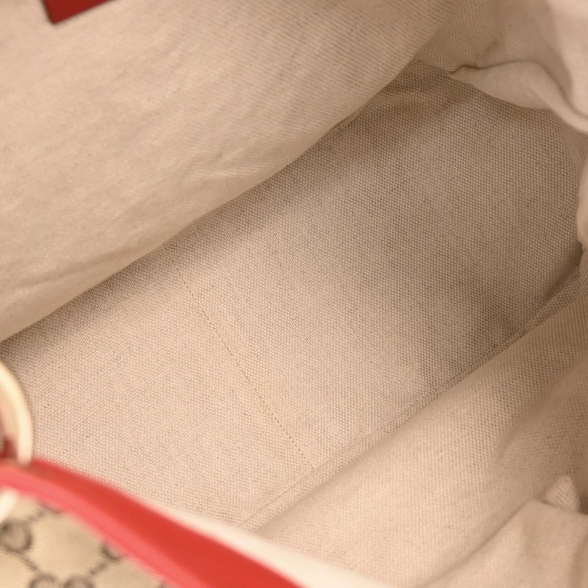 Gucci Beige Canvas GG Valentine Tote Handbag