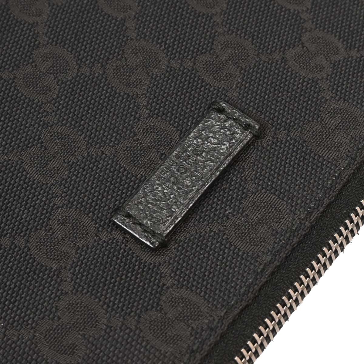 Gucci Black Canvas GG Shoulder Bag