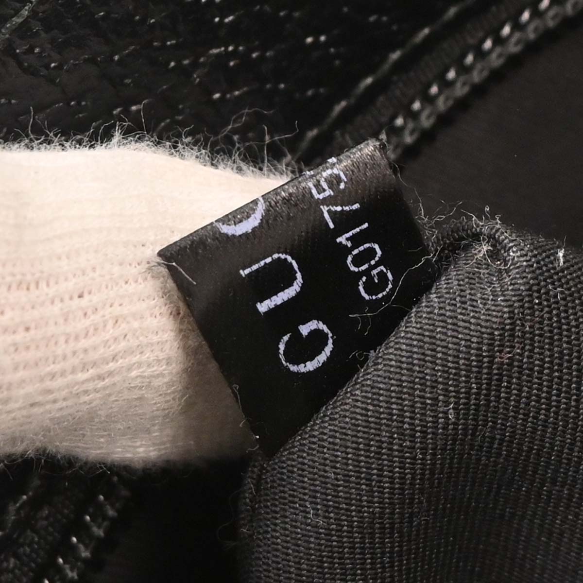 Gucci Black Canvas GG Shoulder Bag