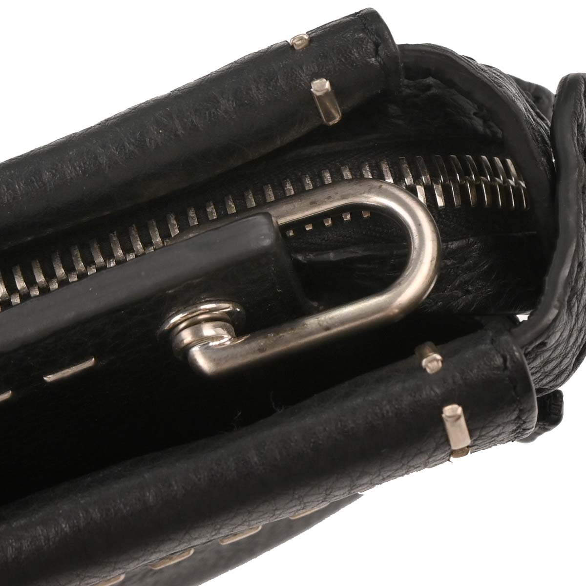 Fendi Black Selleria Peekaboo Fit 2way Shoulder Handbag
