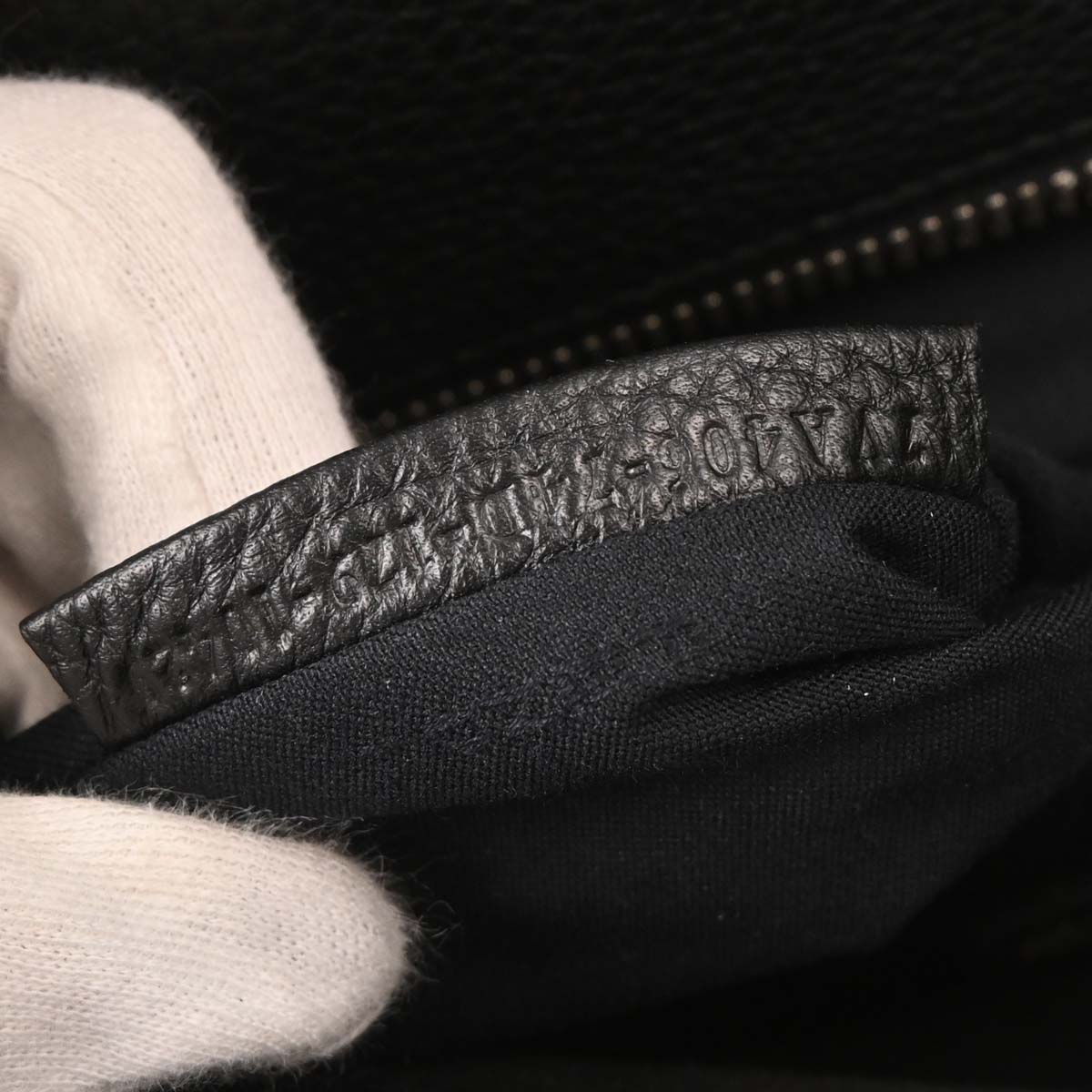 Fendi Black Selleria Peekaboo Fit 2way Shoulder Handbag