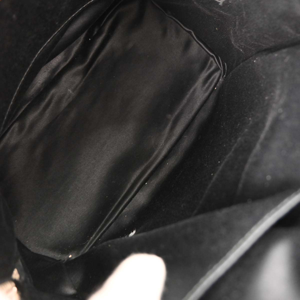 Miu Miu Blue Black Denim Matelasse Backpack