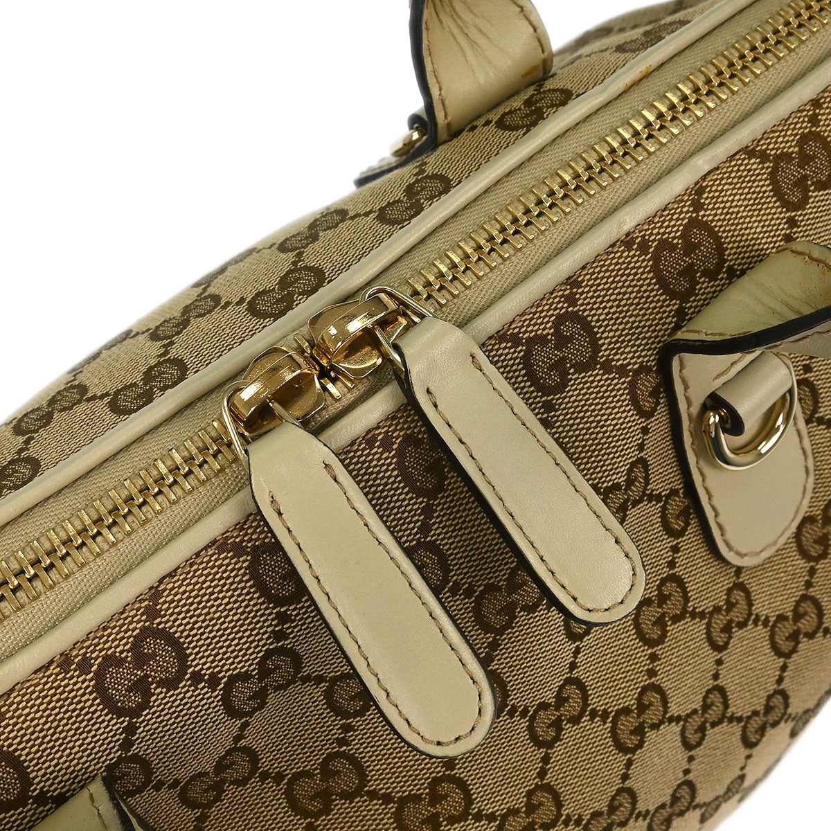 Gucci Beige Heart Bit GG 2way Shoulder Tote Bag
