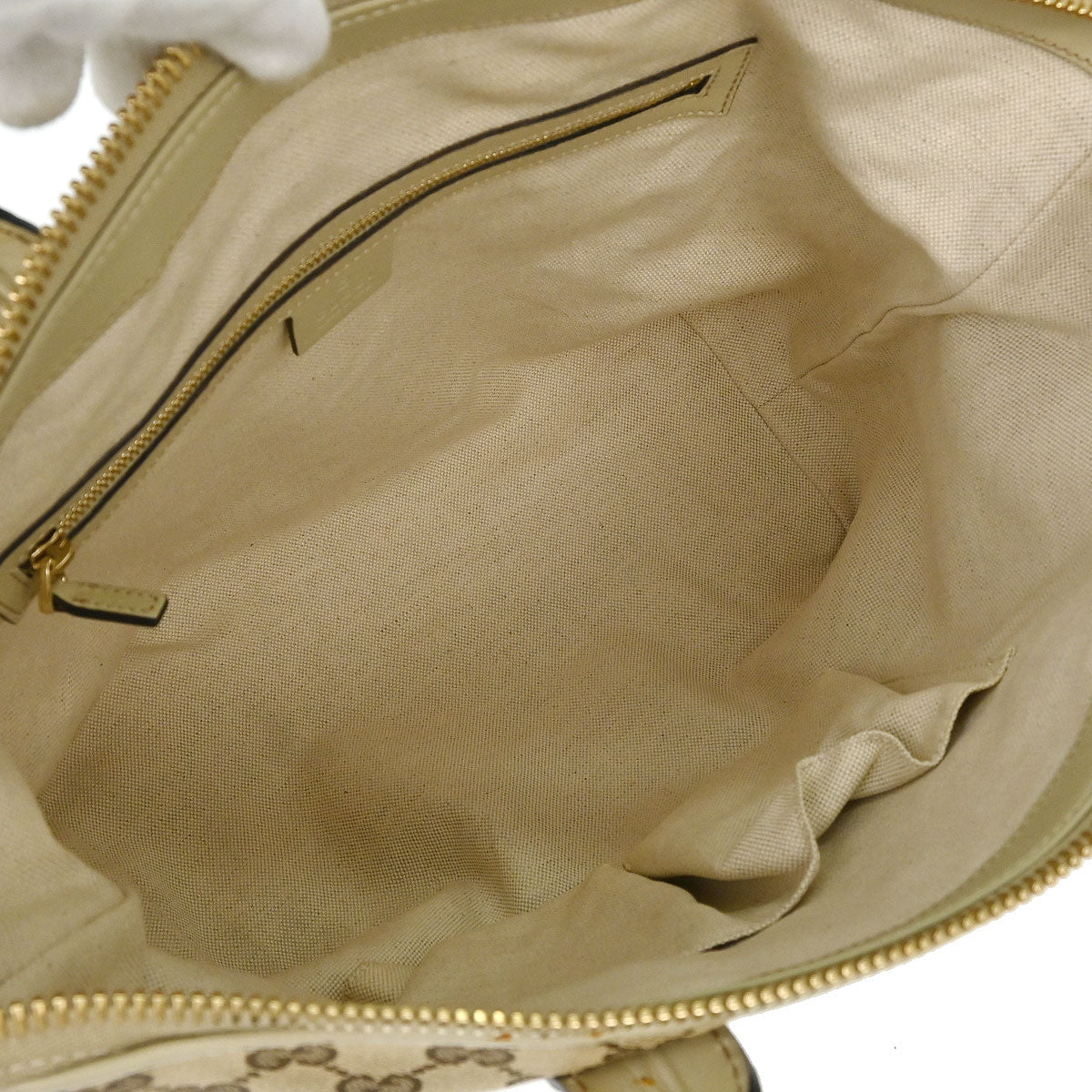 Gucci Beige Heart Bit GG 2way Shoulder Tote Bag