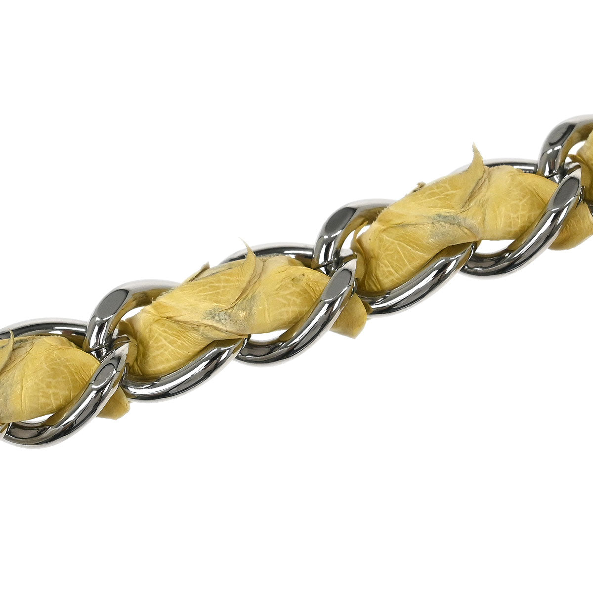 Chanel 2013-2014* Yellow Python Shoulder Bag