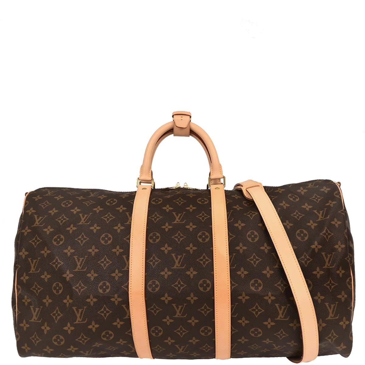 Louis Vuitton Monogram Keepall Bandouliere 55 Duffle Bag M41414