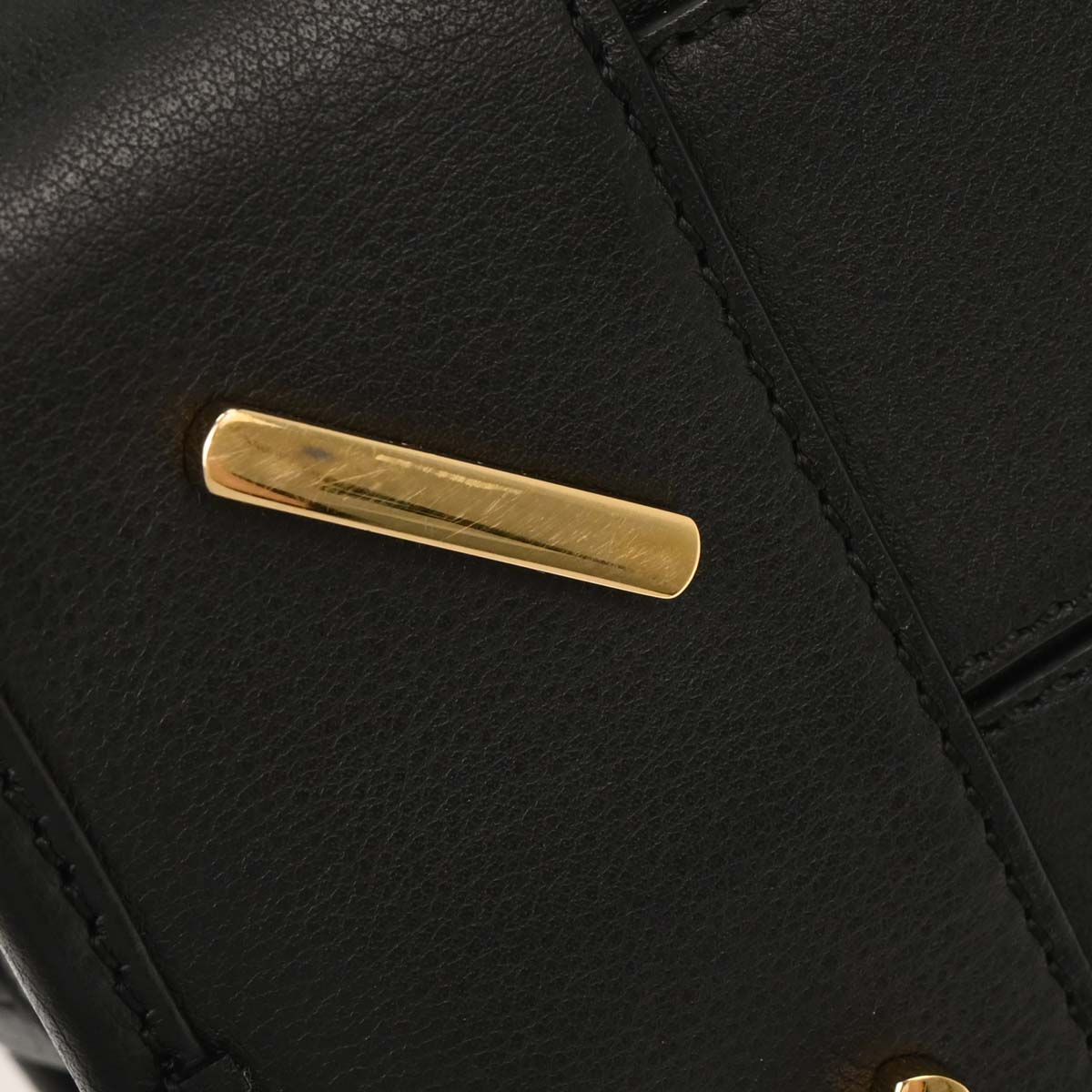 Loewe Black Leather Amazona 28 Handbag