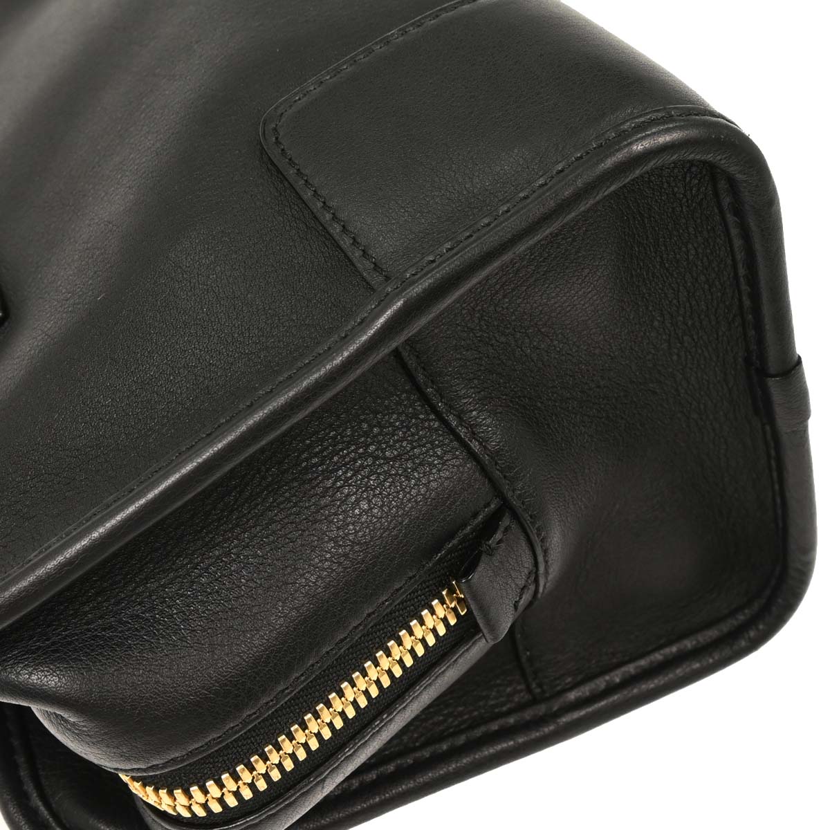 Loewe Black Leather Amazona 28 Handbag