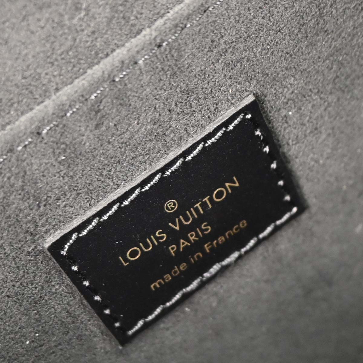 Louis Vuitton Black Leather Dauphine Shoulder Bag M55821