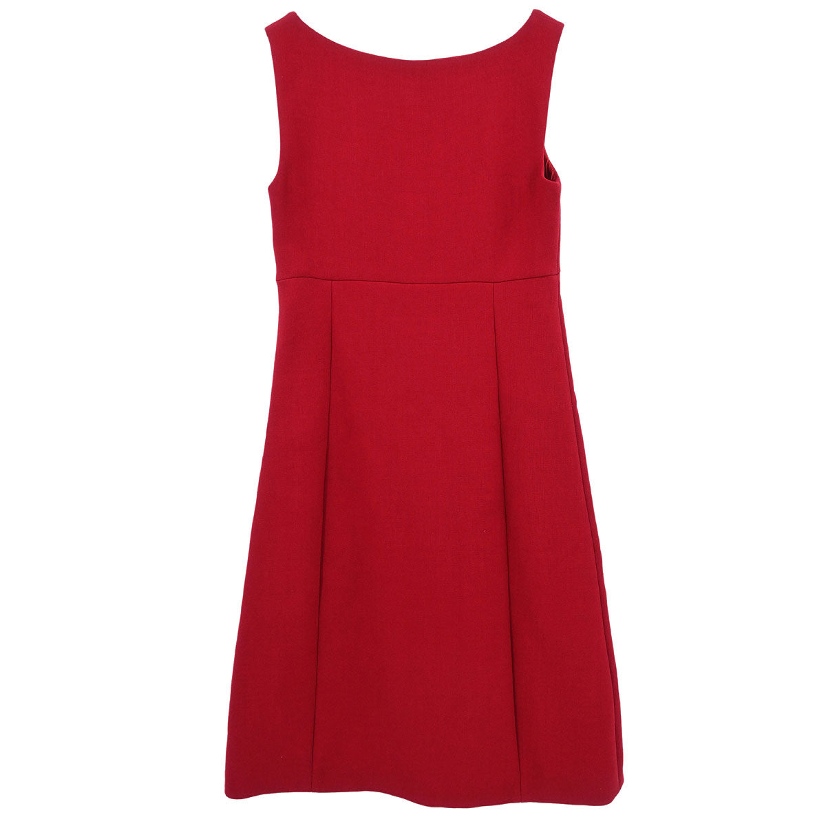 Prada 2012 Sleeveless Dress Red #38