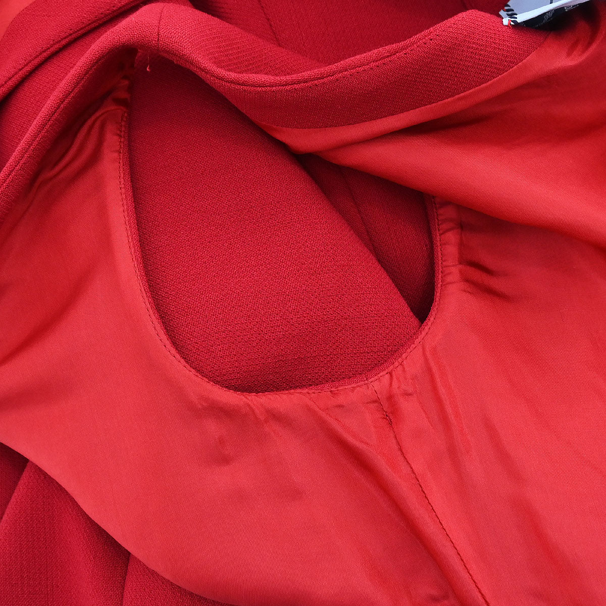 Prada 2012 Sleeveless Dress Red #38