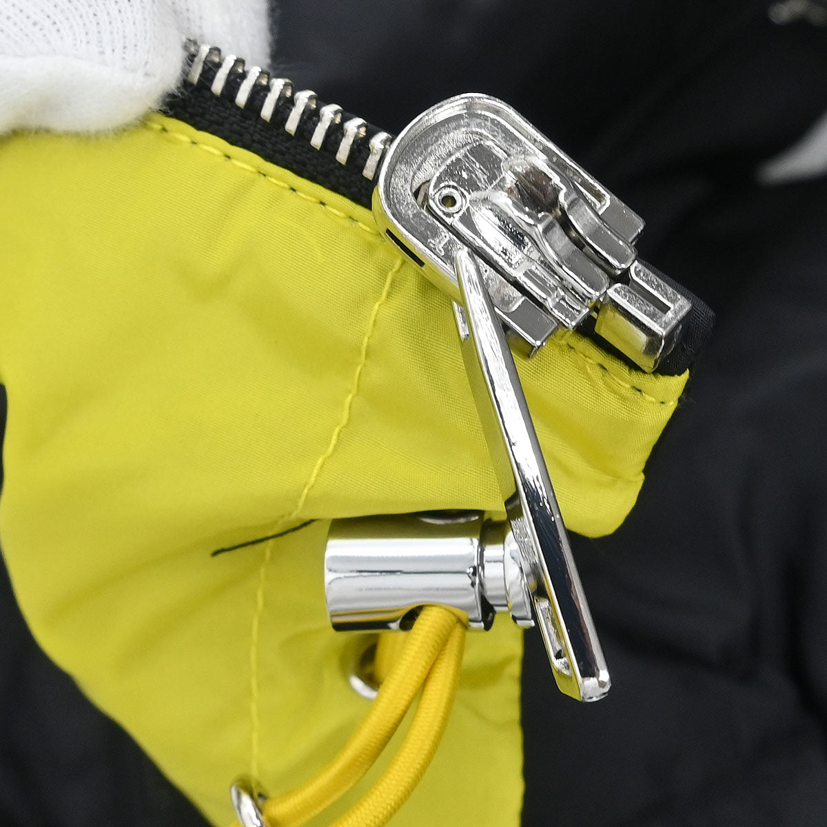 Prada 2019 Reversible Jacket Black Yellow #48