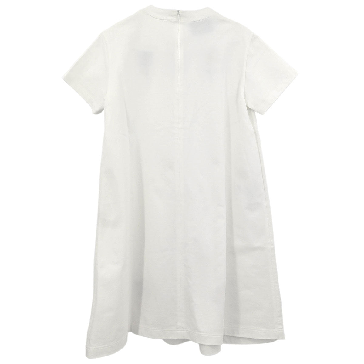 Prada 2019 Short Sleeve Dress White #40