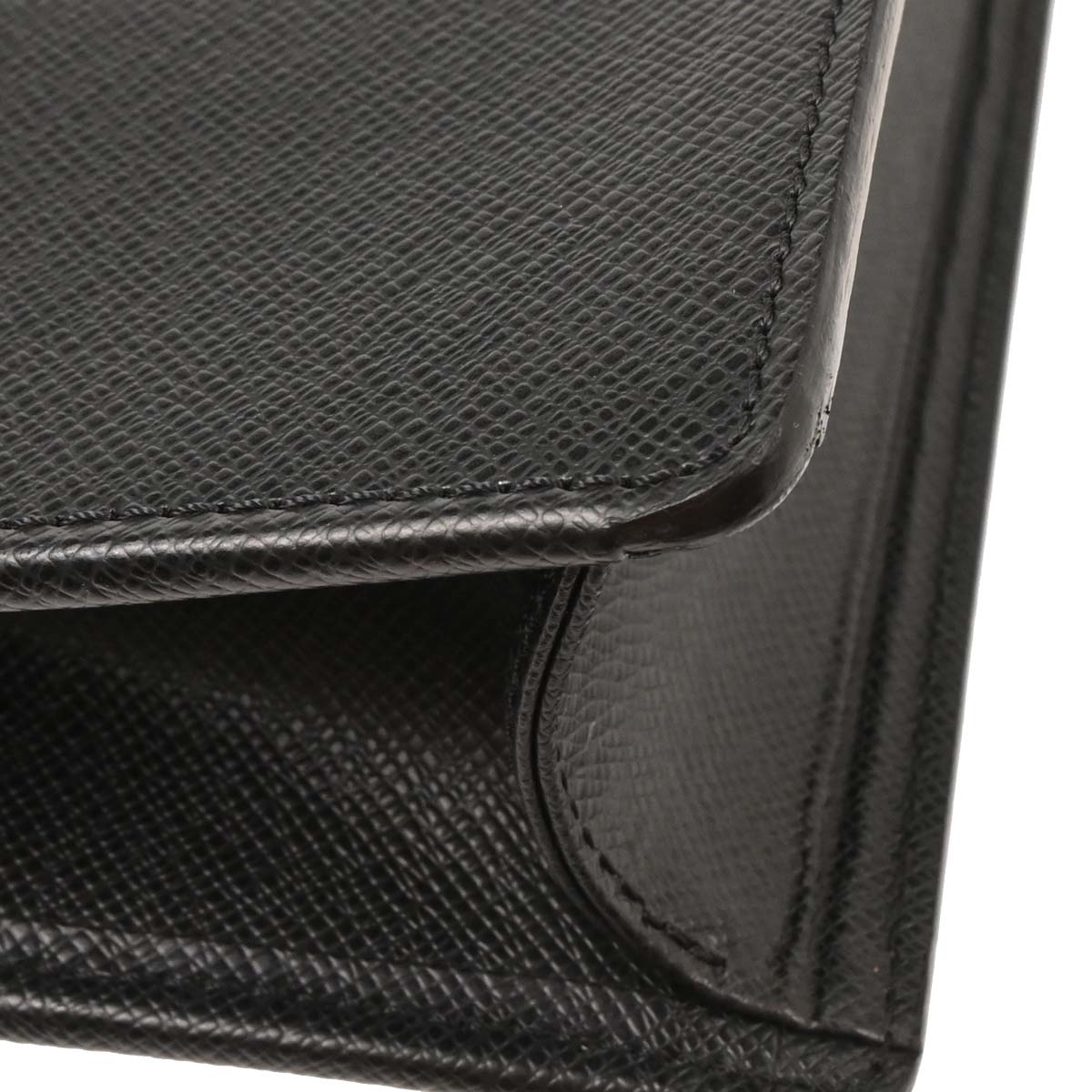 Louis Vuitton Black Taiga Lozan Briefcase Handbag M30052