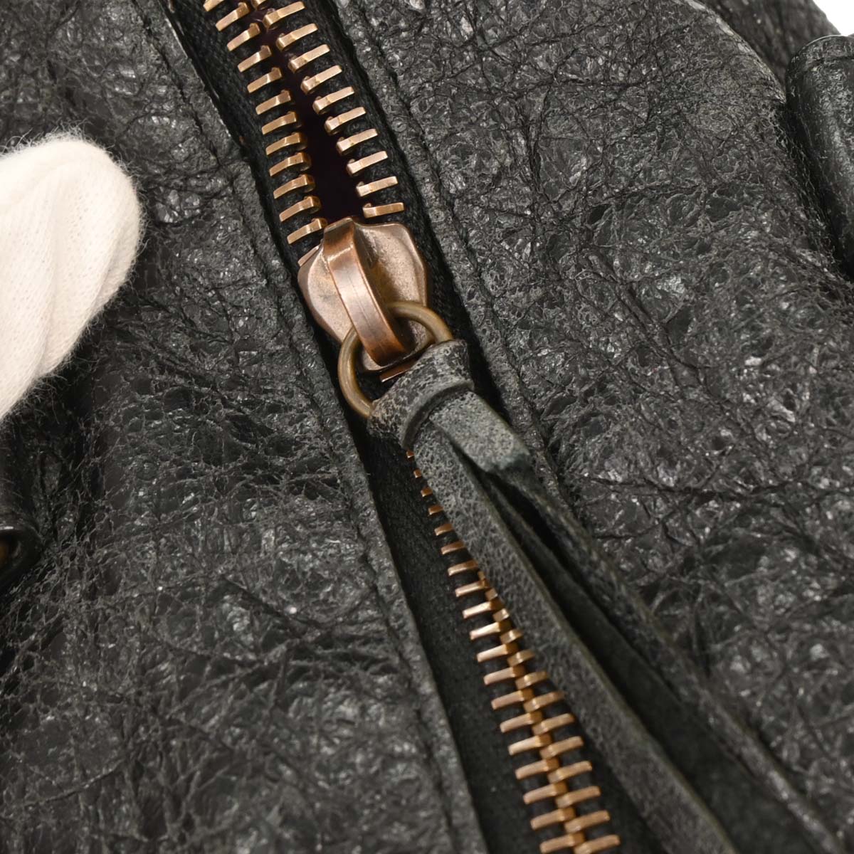 Balenciaga Black Leather Twiggy 2way Shoulder Handbag